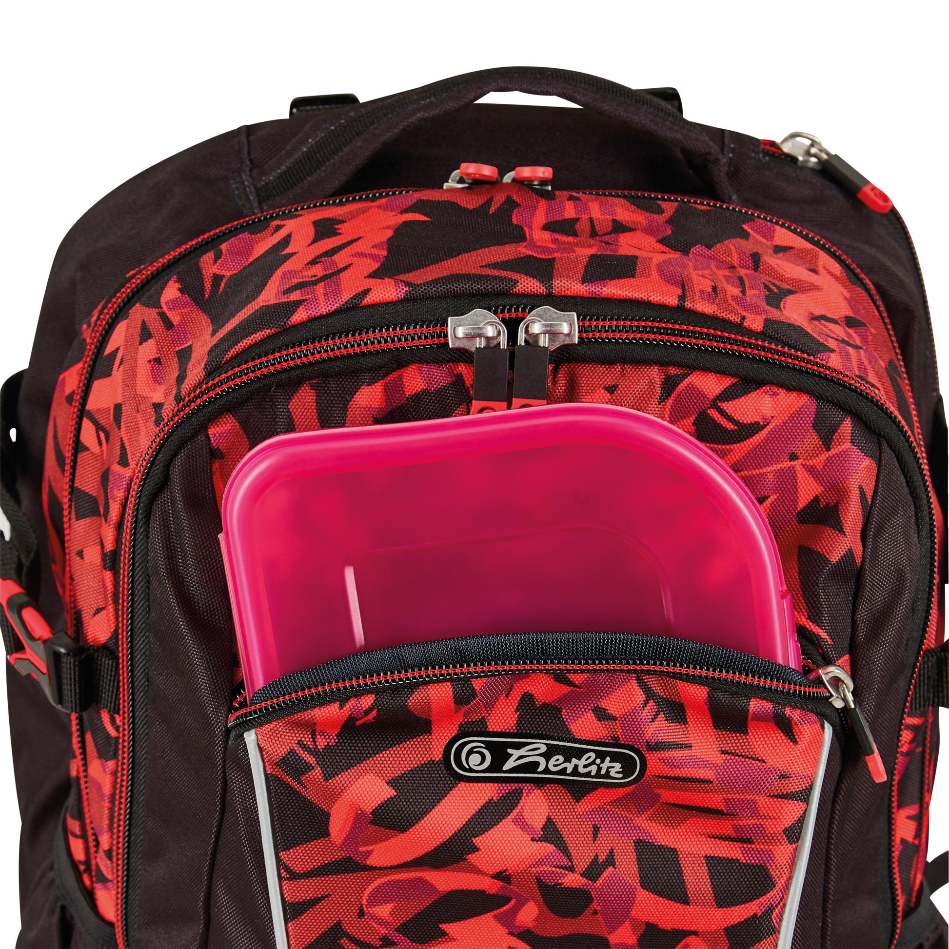 Herlitz Ultimate – Schulrucksack, Graffiti, 24 L, 31×41×22 cm