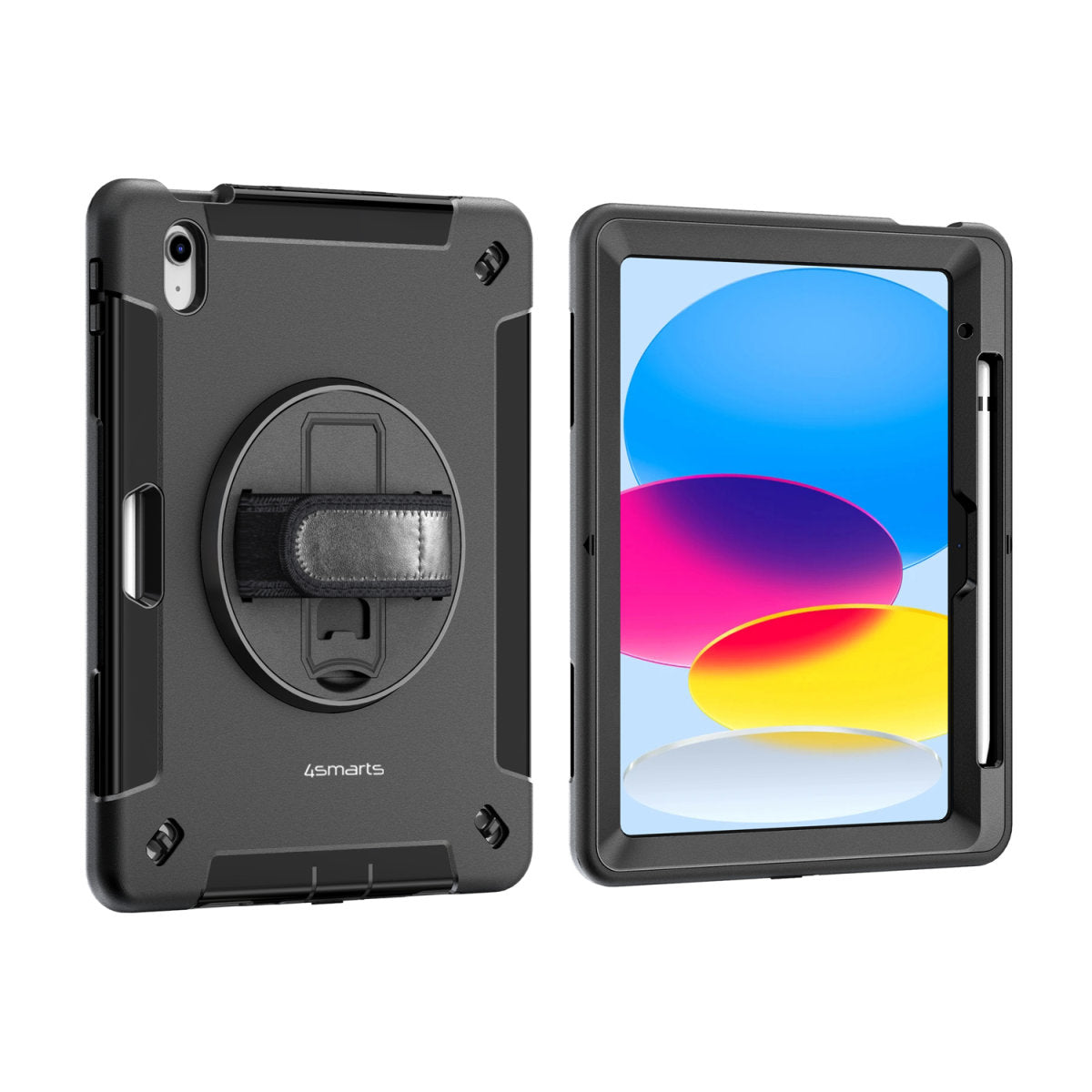 4smarts Tablet-Hülle für iPad 10,9" (10. Gen.) – Schwarz