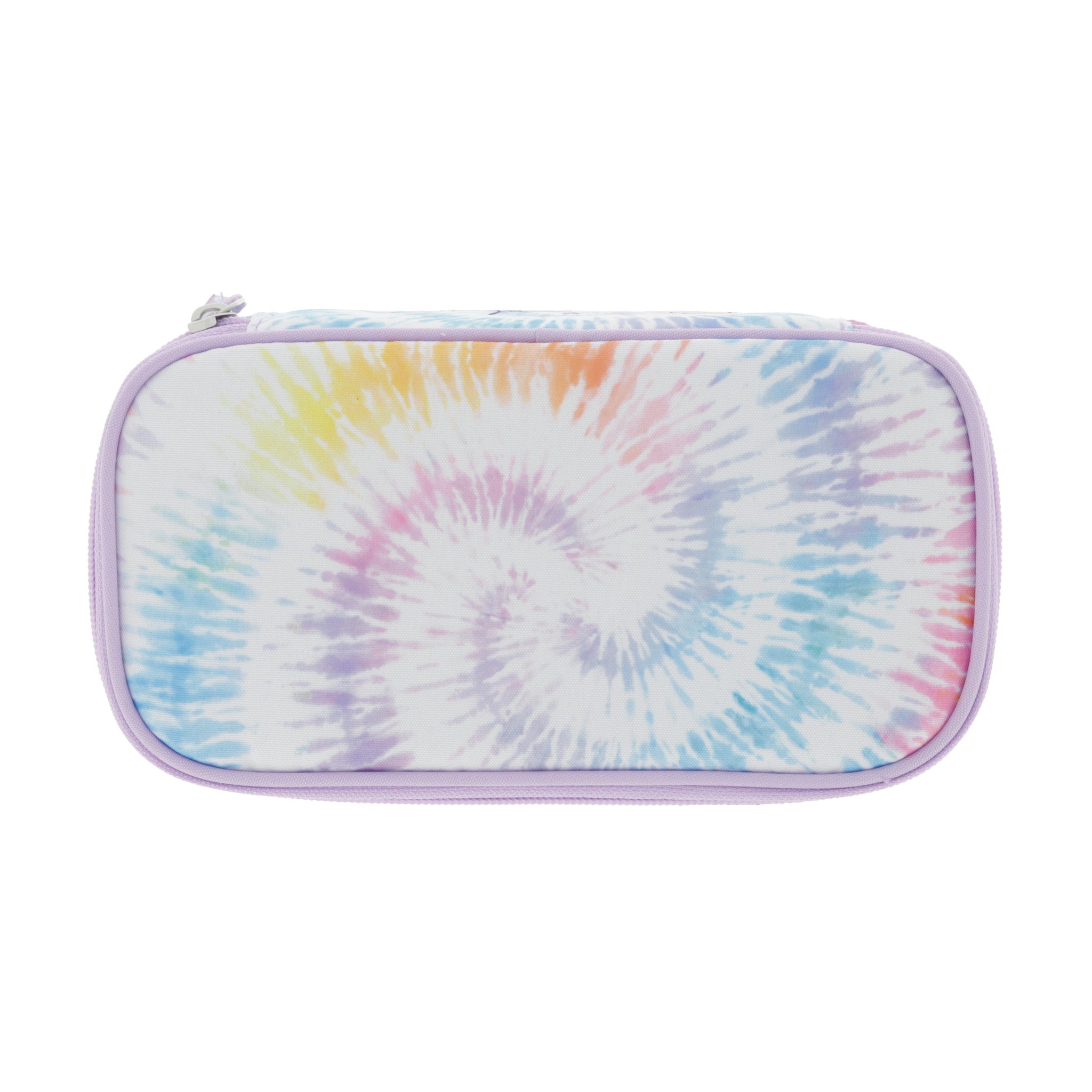 Herlitz Faulenzer beatBox – Schlamperetui, New Batik Freedom, mehrfarbig, 12 × 7 × 22,5 cm