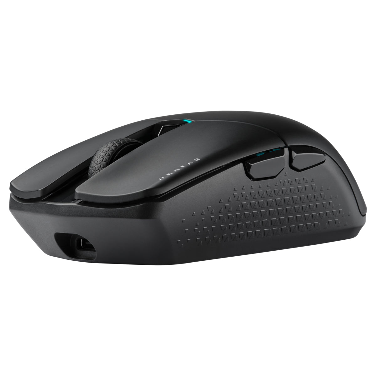 Corsair KATAR ELITE Wireless Gaming-Maus – kabellos, 6 Tasten, für Rechtshänder, integrierter Speicher, schwarz