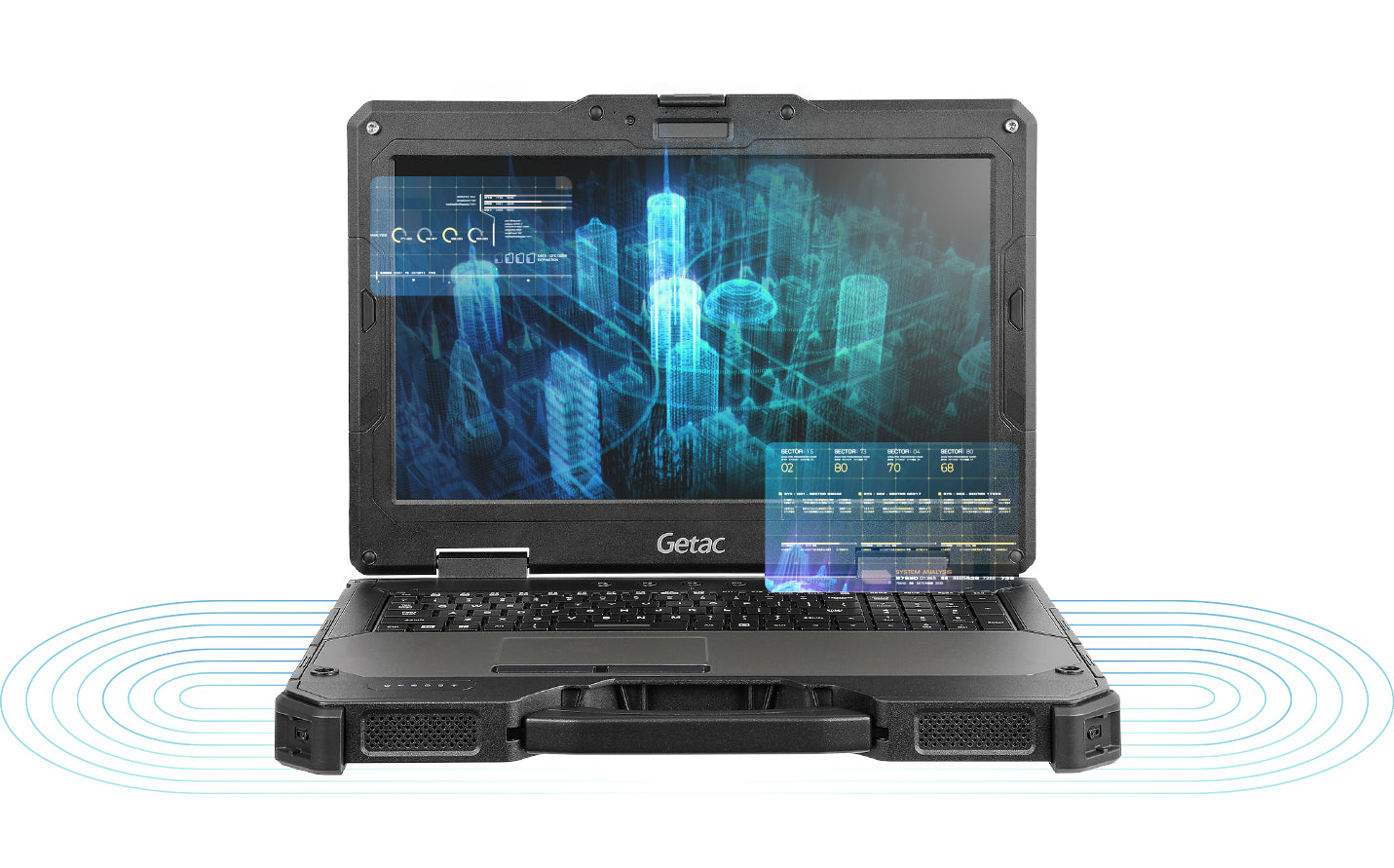 Getac X600 – 15,6" FHD, Core i5-11500HE, 16 GB, 512 GB SSD, Win 11 Pro