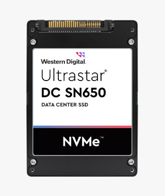 Western Digital Ultrastar Wus5Ea1A1Esp5E3 15,4 TB – 2,5" U.3 NVMe (PCIe 4.0), 6500/1900 MB/s