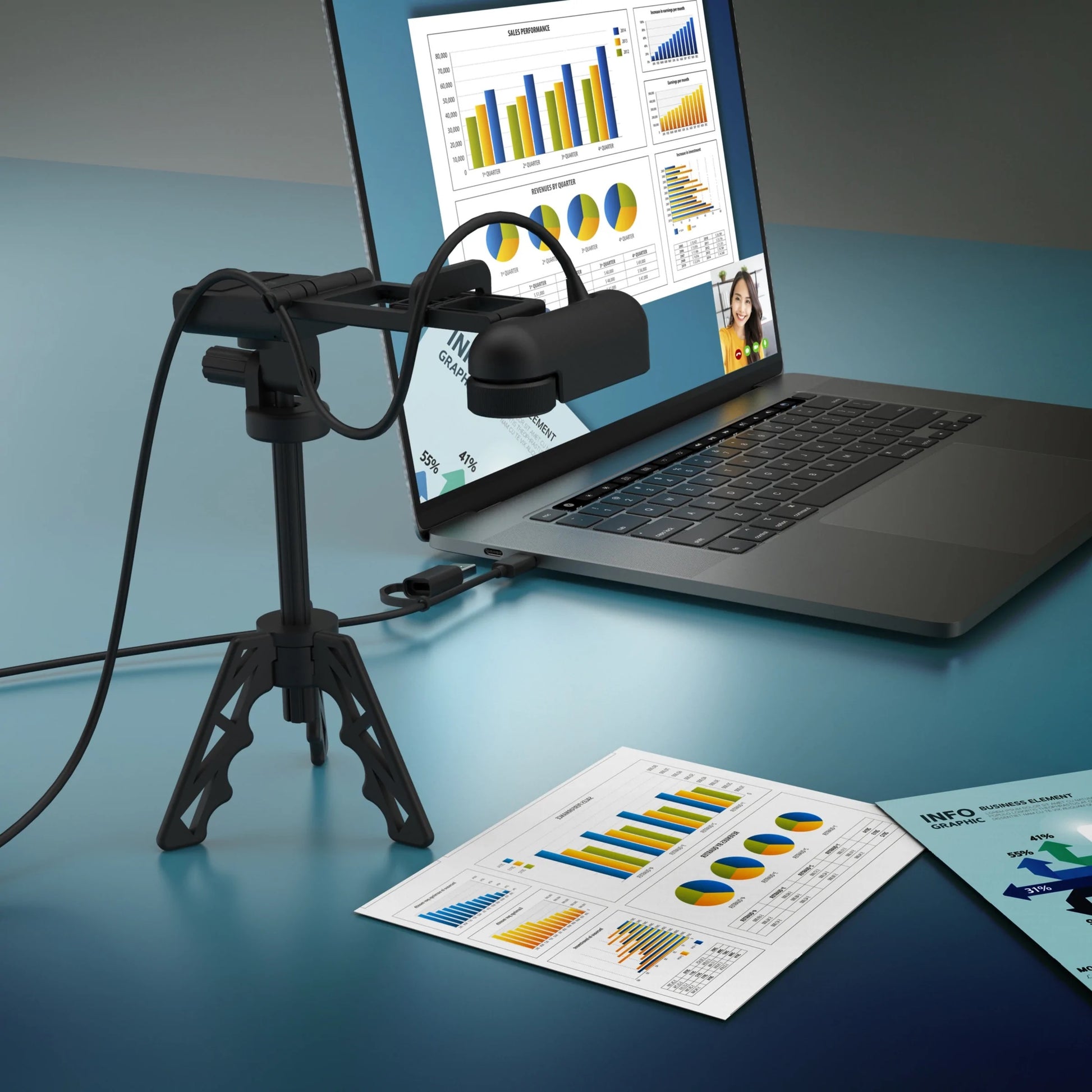 j5create Webcam – HD 720p, Autofokus, Schwarz