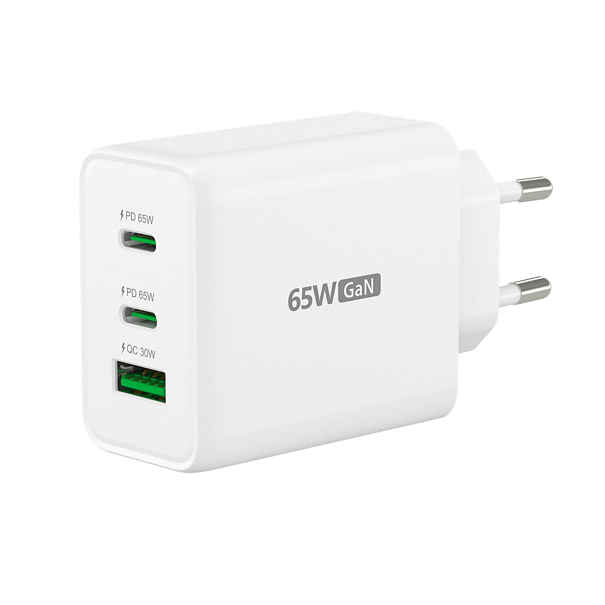 j5create Ladegerät (EU) – 65 W, 3× USB-C, GaN