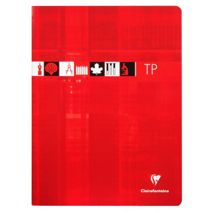 Clairefontaine Schulheft – 240 × 320 mm – kariert 5 mm + blanko – PEFC