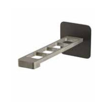 Webert Badebatterie ONE-X – 21,5 cm, Stahl, Schwarz matt