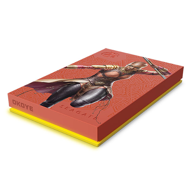 Seagate FireCuda Gaming Speichergerät – 2 TB, USB 3.0, Okoye Special Edition