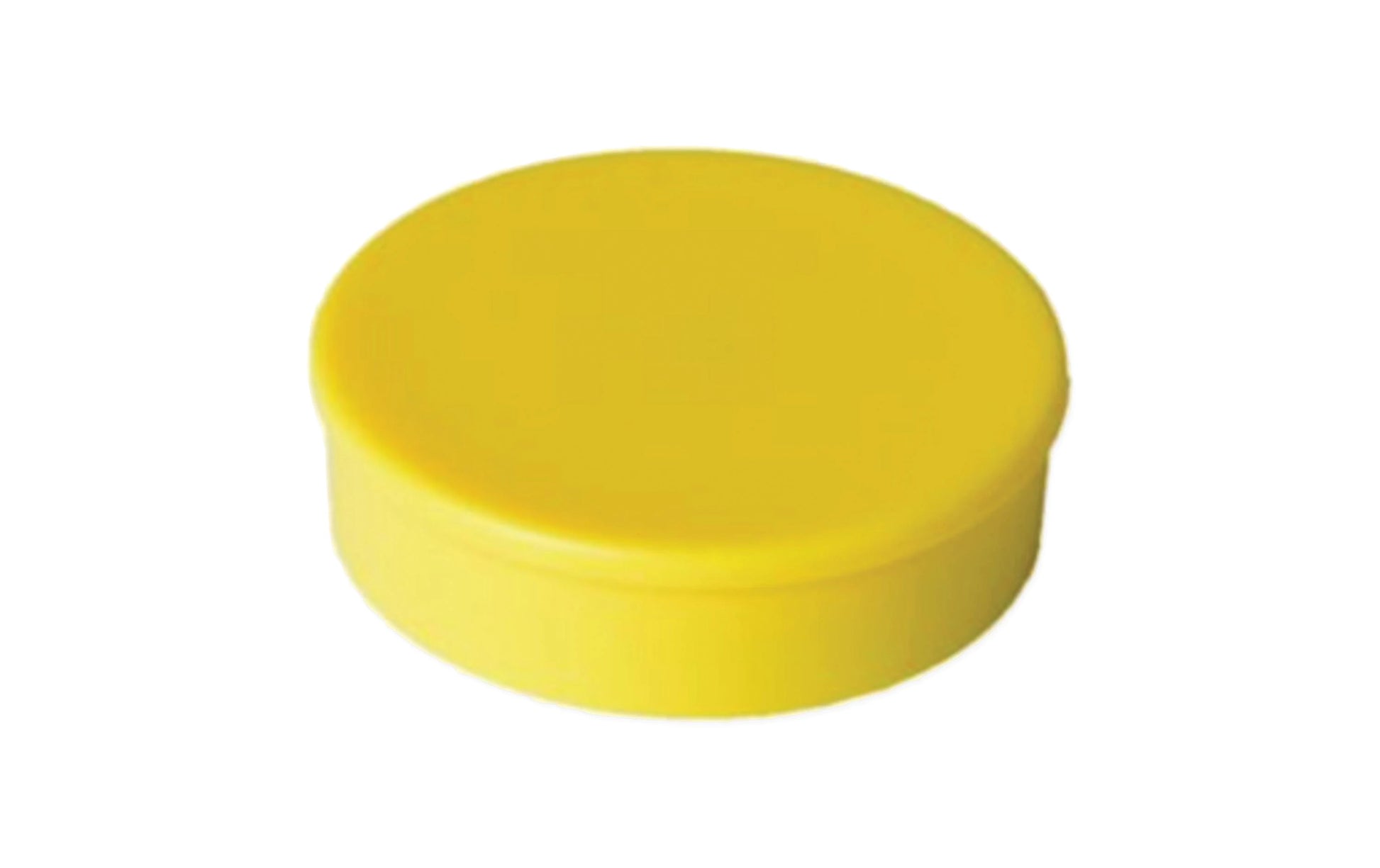 BEREC Tafelmagnete – Ø 30 mm, 10 Stk., gelb
