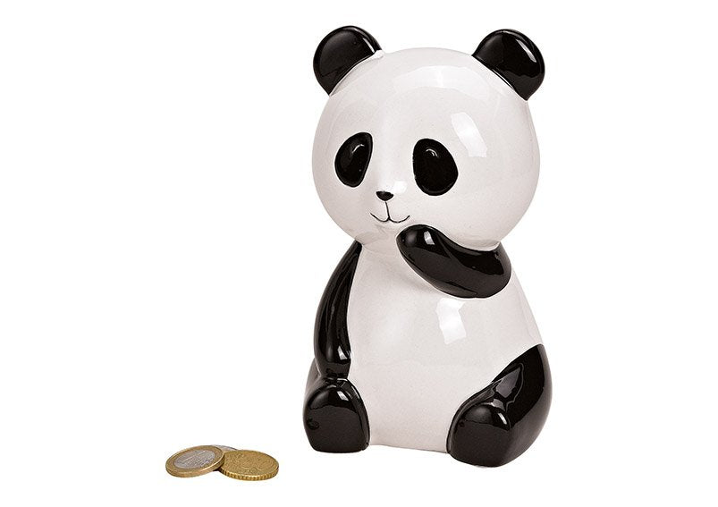 G. Wurm Panda Spardose – Keramik, Mehrfarbig – 10 × 10 × 15 cm