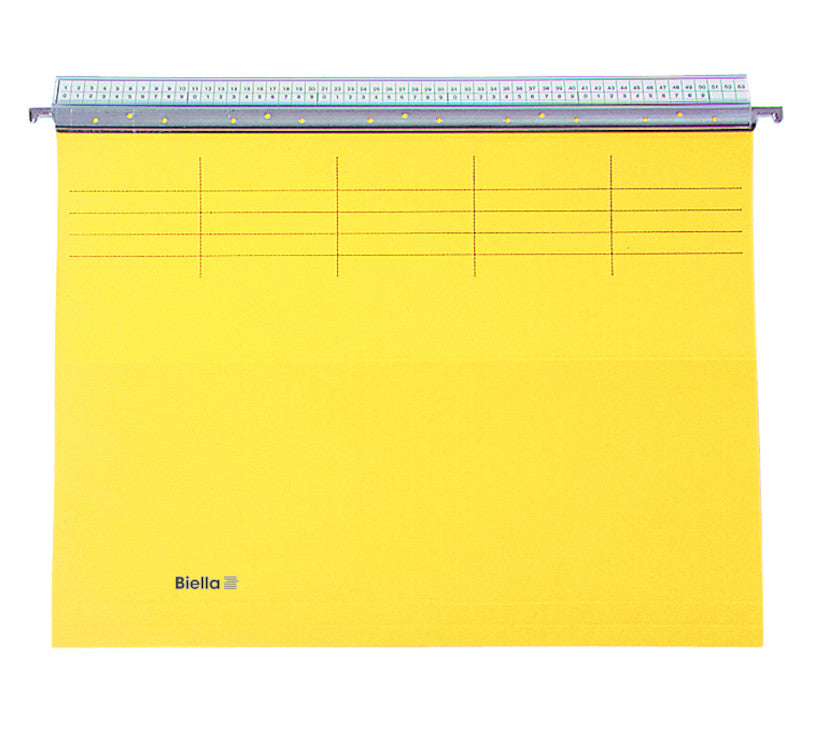 Biella Organisationsleiste 32×3 cm, PVC, farblos – Pack 50