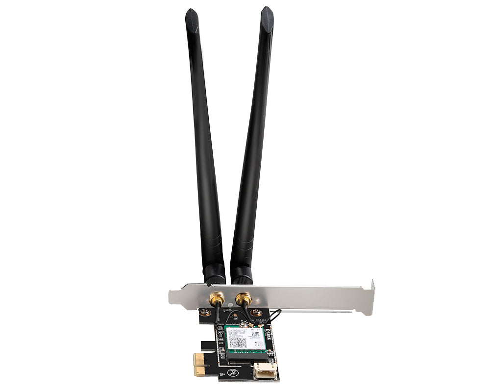 D-Link DWA-X582 – PCIe WLAN-Adapter – Wi-Fi 6, 3,0 Gbit/s, Bluetooth 5.0