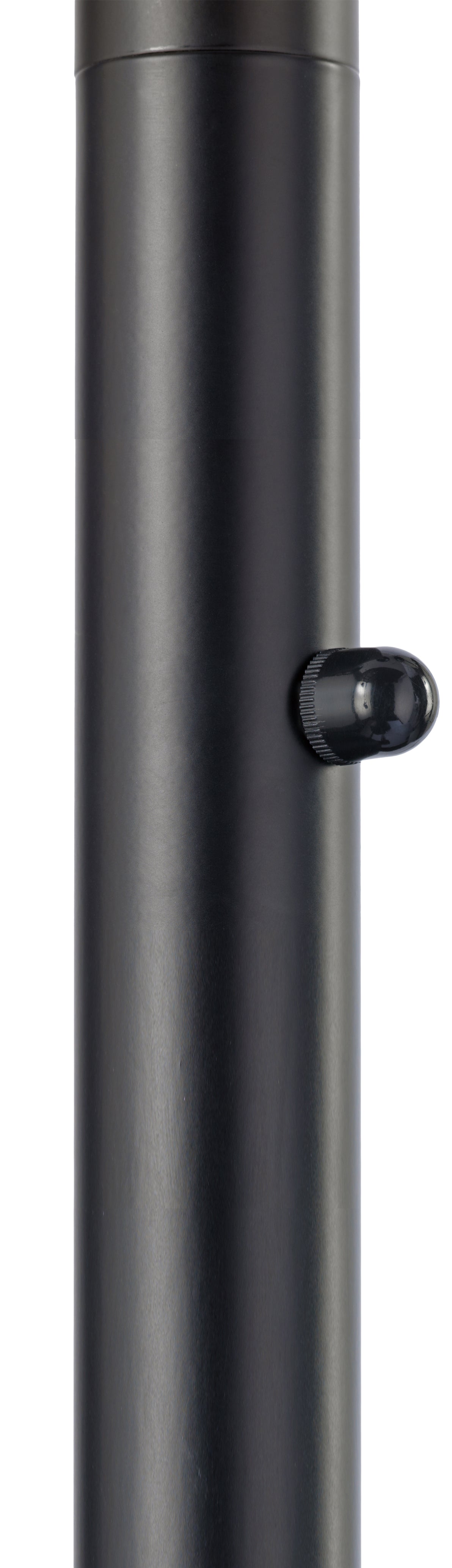 Unilux Stehleuchte – 2870 lm, 3200 K, dimmbar, 184 cm – Schwarz