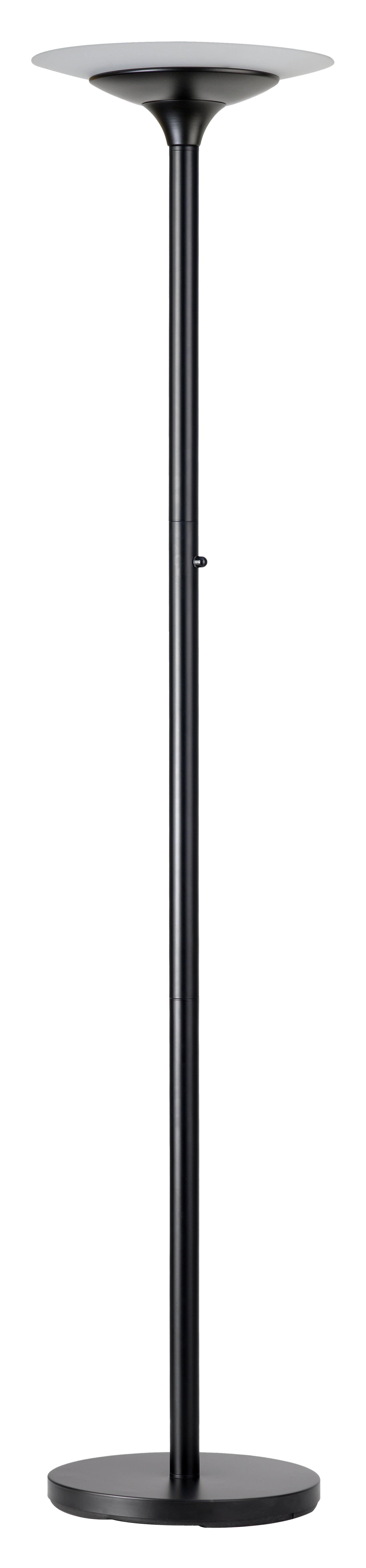Unilux Stehleuchte – 2870 lm, 3200 K, dimmbar, 184 cm – Schwarz