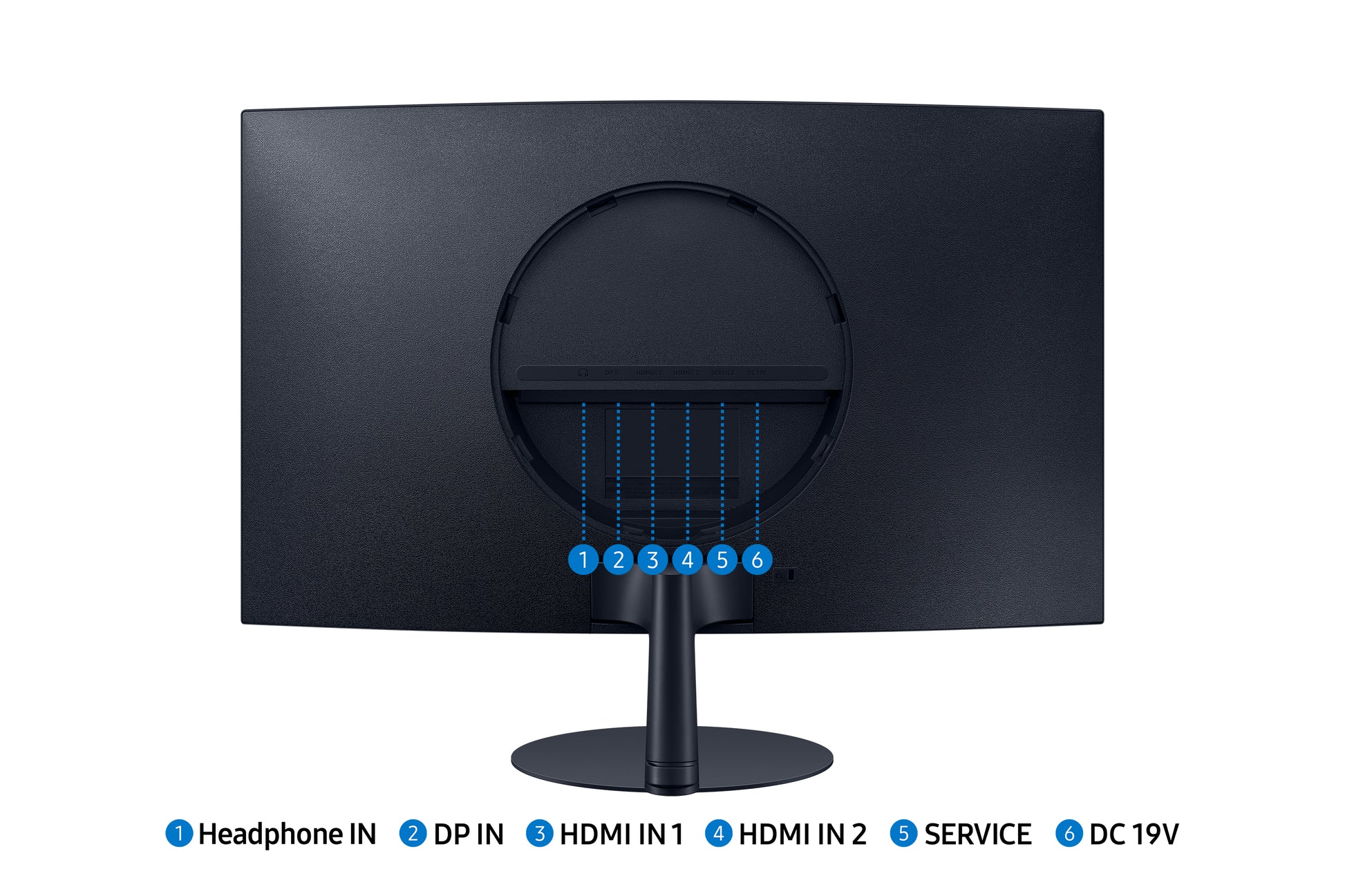 Samsung S27C390Eau – Monitor, 27", VA, 75 Hz, 250 cd/m², AMD FreeSync, Lautsprecher, Schwarz