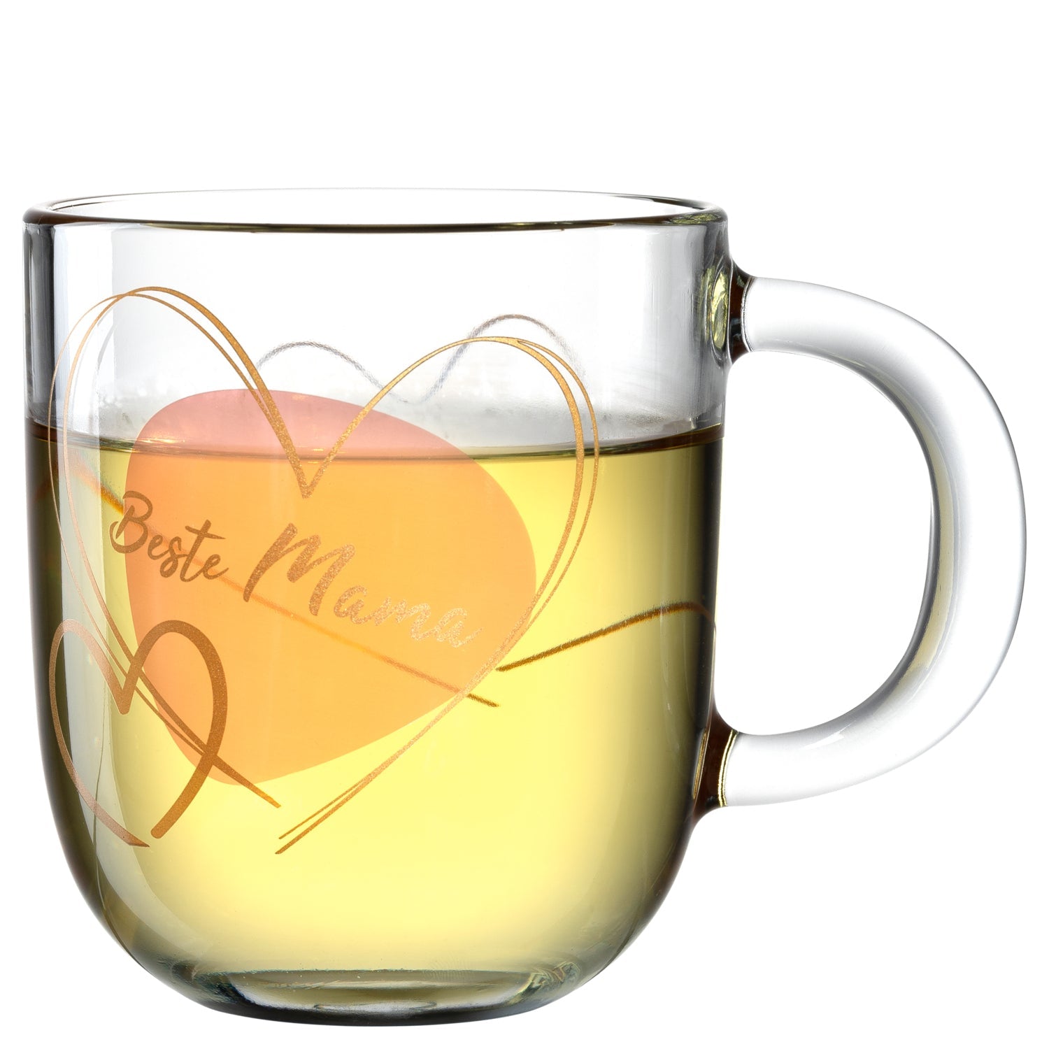 LEONARDO Tasse Emozione – 400 ml, Ø 8,7 cm, H 15,0 cm, Kalk-Natron-Glas, Transparent, mikrowellengeeignet