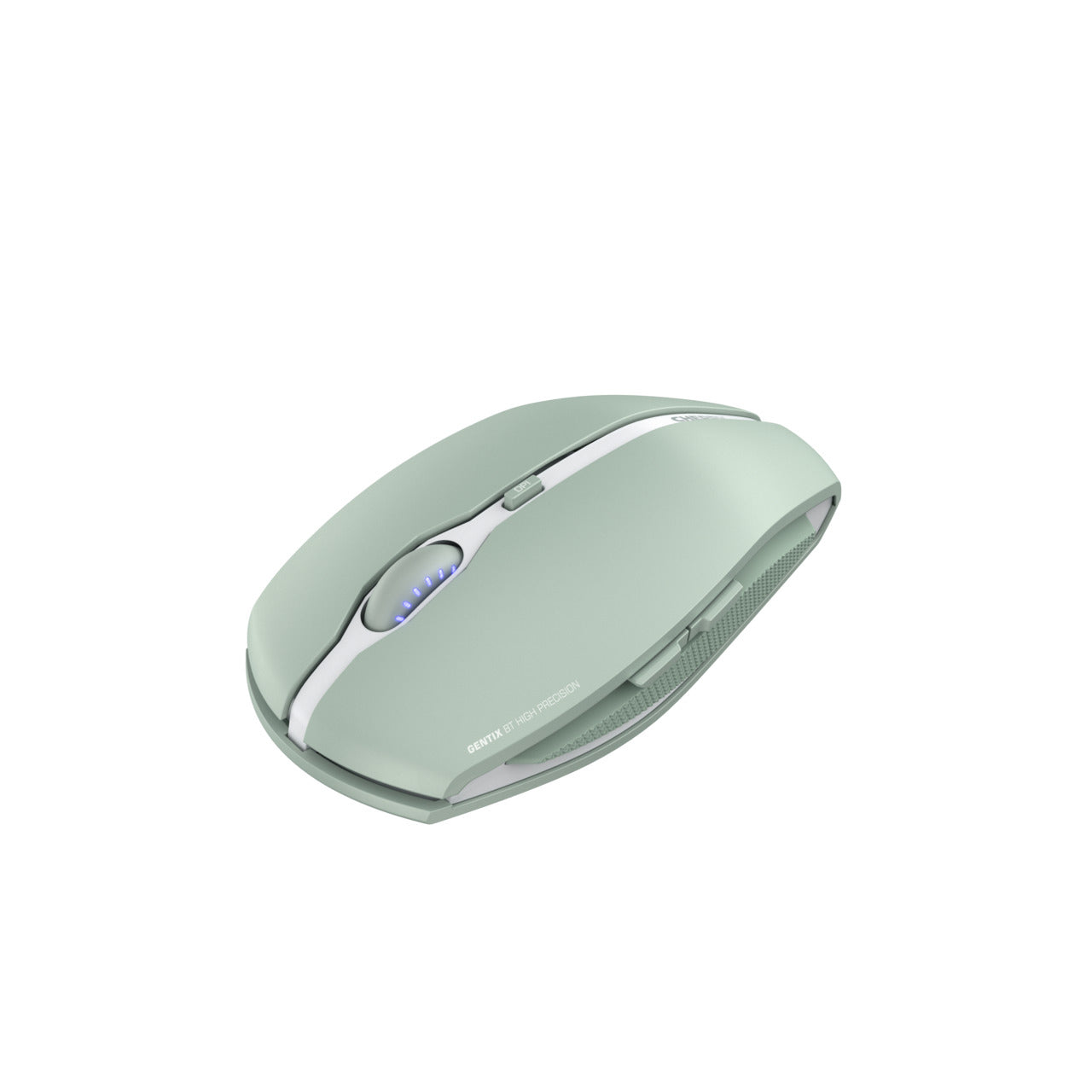 CHERRY Gentix BT – Gaming-Maus – Kabellos (Bluetooth), 2000 DPI, beidhändig, Grün
