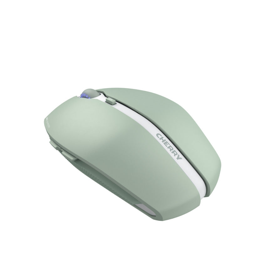 CHERRY Gentix BT – Gaming-Maus – Kabellos (Bluetooth), 2000 DPI, beidhändig, Grün