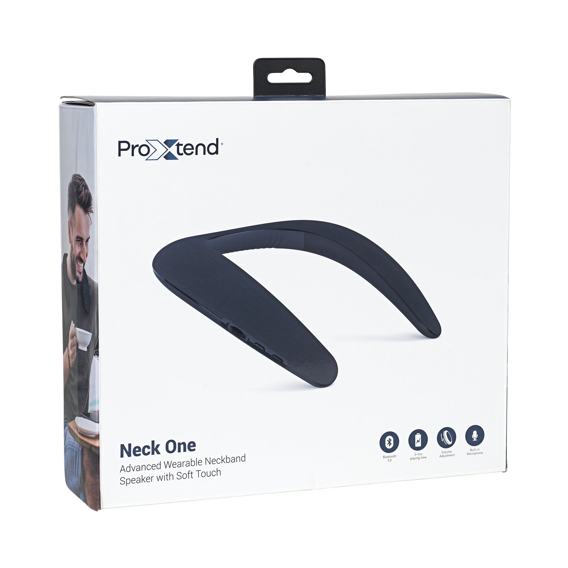 ProXtend Neck One – Bluetooth-Lautsprecher – 4 W, 11 h, Schwarz