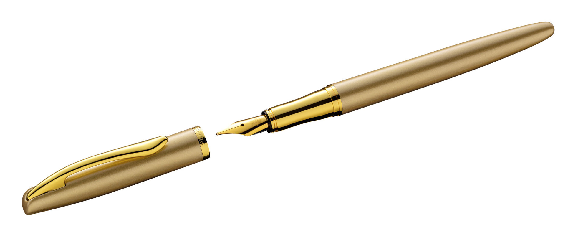 Pelikan Jazz Noble Elegance – Füllfederhalter – M – Gold – Metall – Geschenkbox