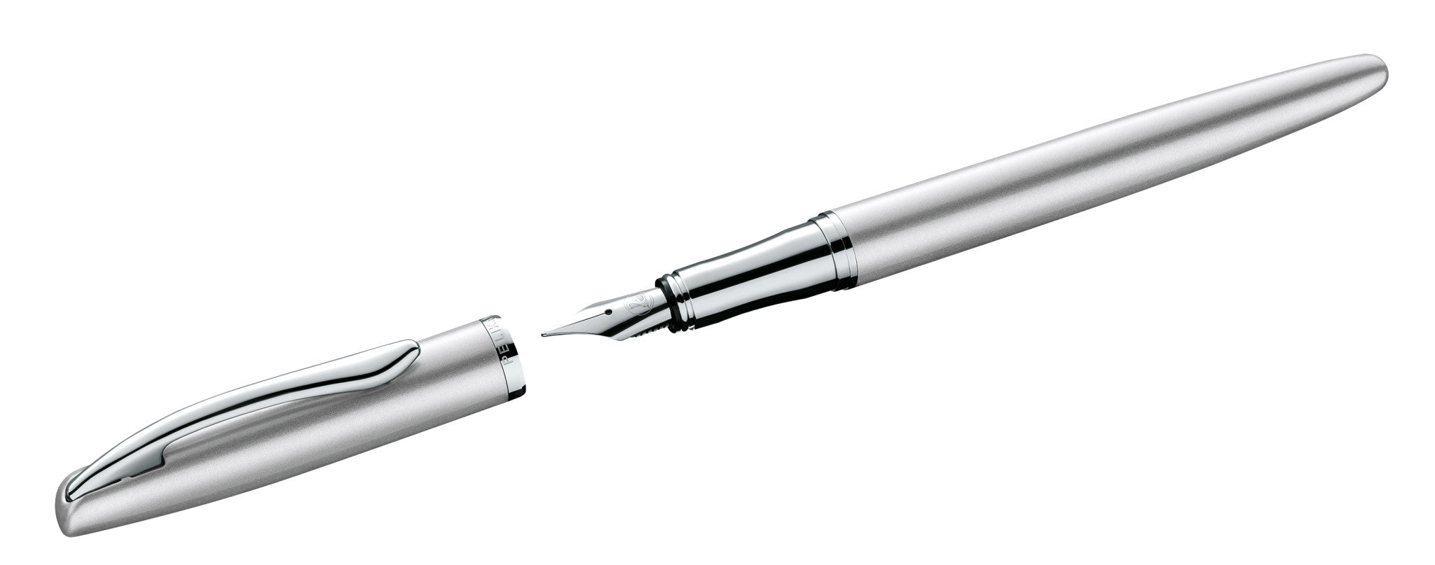 Pelikan Jazz Noble Elegance – Füllfederhalter – M – Silber – Edelstahl – Geschenkbox