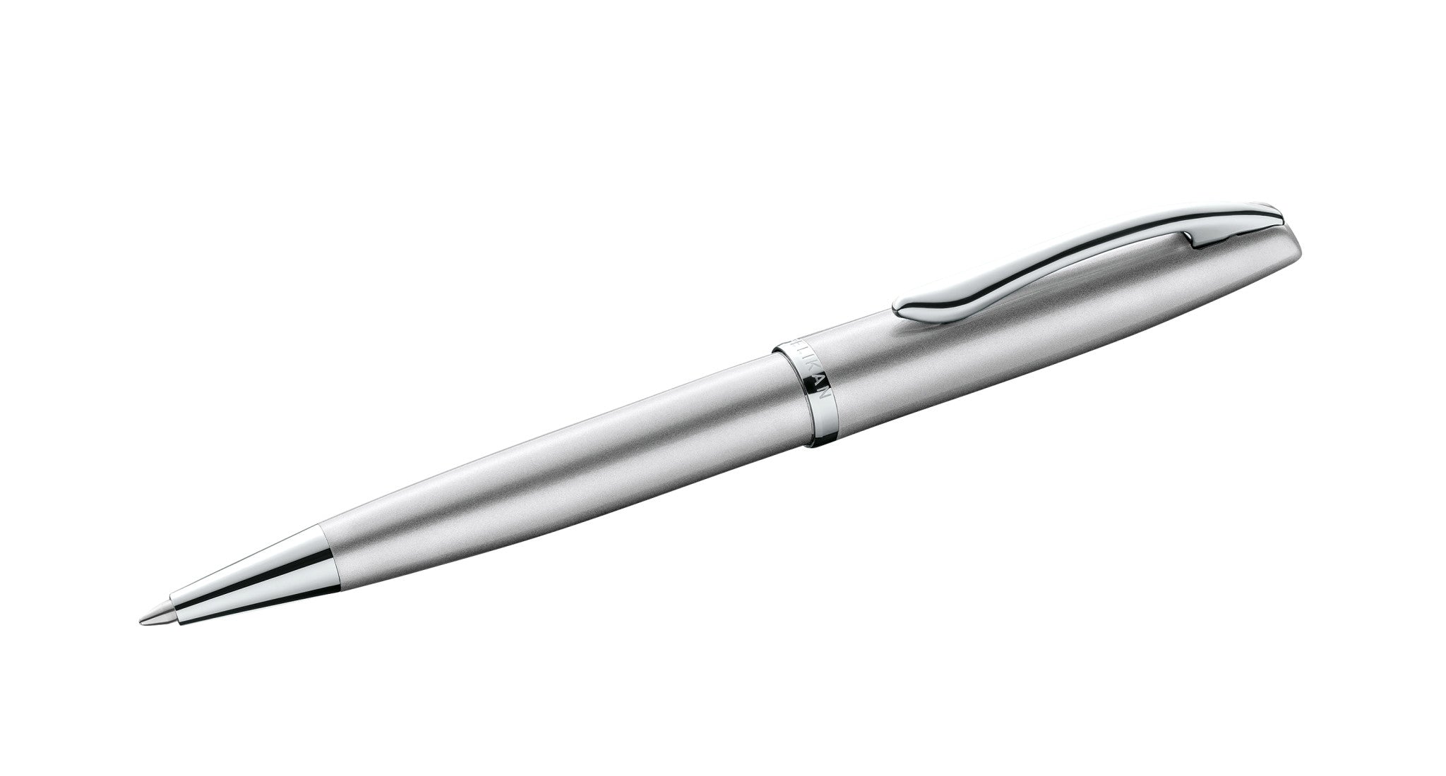Pelikan Jazz Noble Elegance Kugelschreiber – Blau, Druck, Metall, Silber, dokumentenecht, nachfüllbar