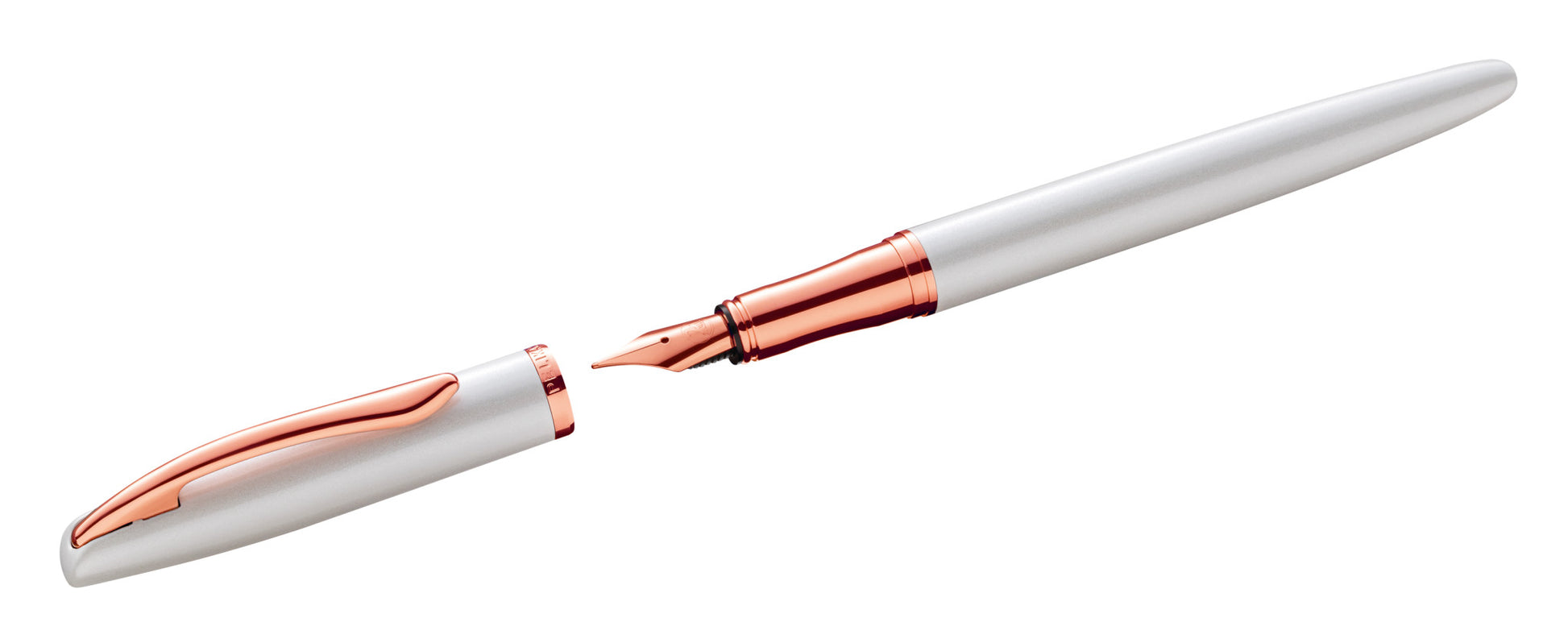 Pelikan Jazz Noble Elegance Perlmutt Schreibset – Kugelschreiber + Füllfederhalter – Blau – 2-teilig