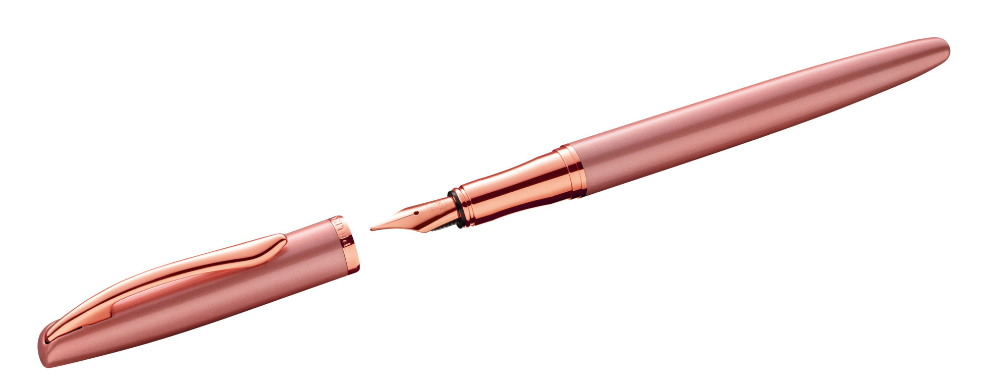 Pelikan Jazz Noble Elegance – Füllfederhalter – M – Pink/Rosé – Edelstahl – Geschenkbox