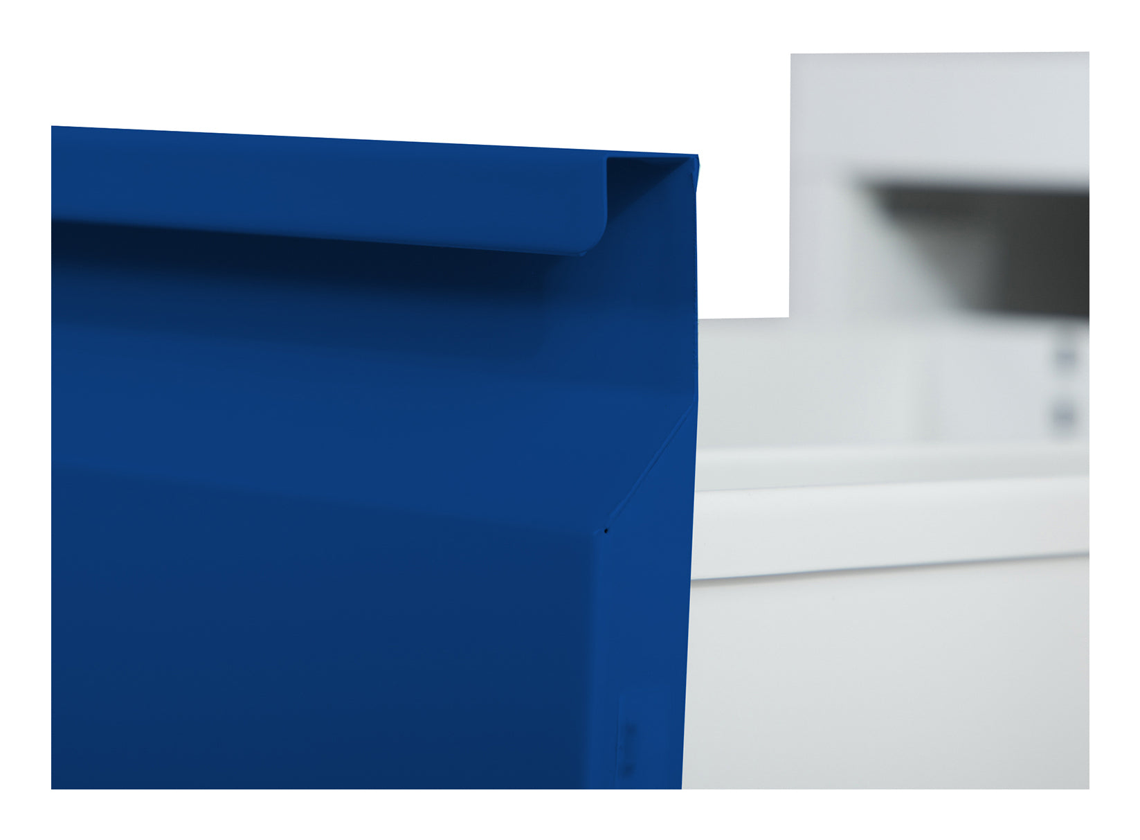 Phoenix Safe Co. FC1003GBK – Aktenschrank, 3 Schubladen, abschliessbar, Stahl, 450 × 620 × 1025 mm, Grau/Blau