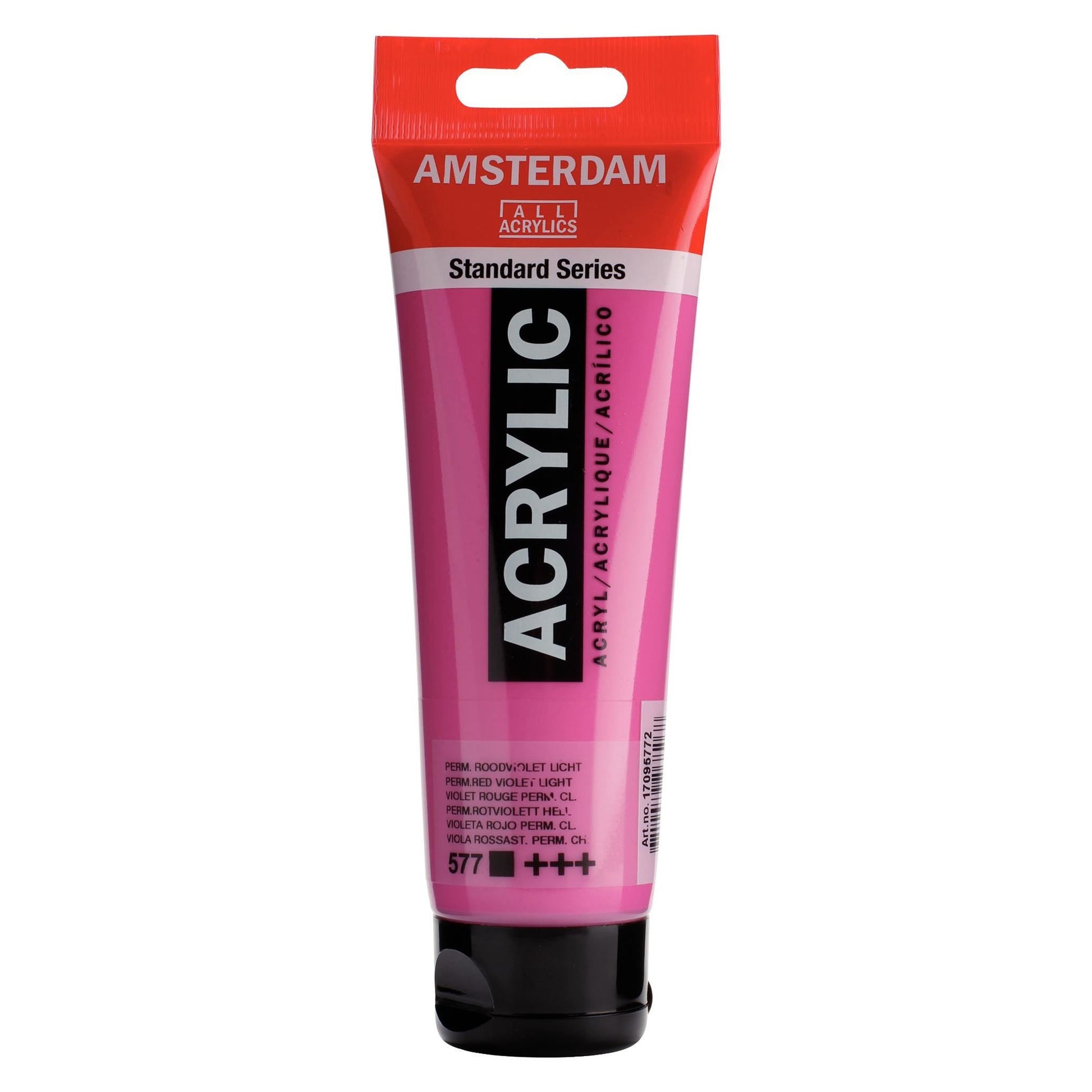 Royal Talens Amsterdam – Acrylic Standard – Acrylfarbe – Hell permanent rotviolett, 120 ml