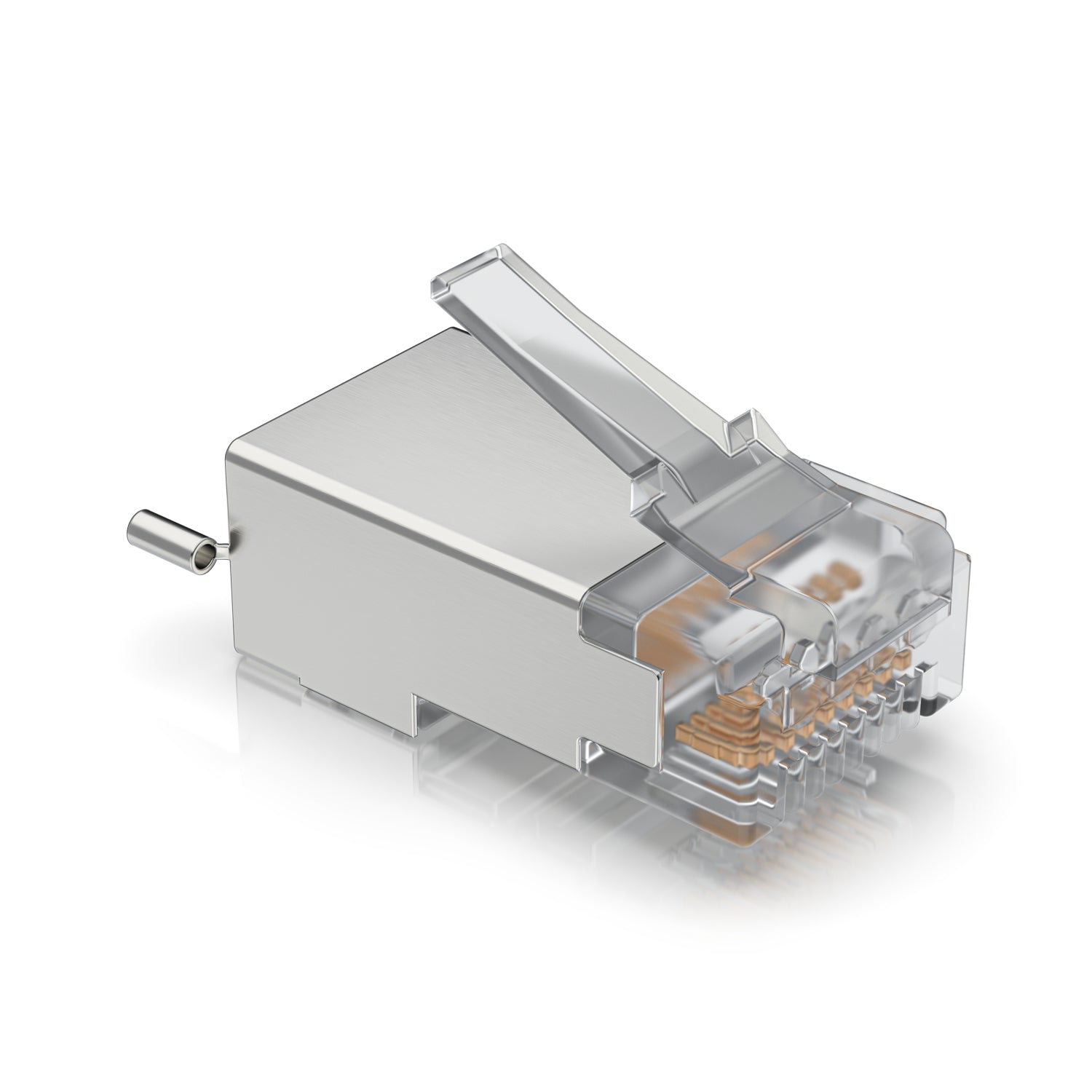 Ubiquiti RJ-45-Stecker – männlich, Silber, 100 Stück