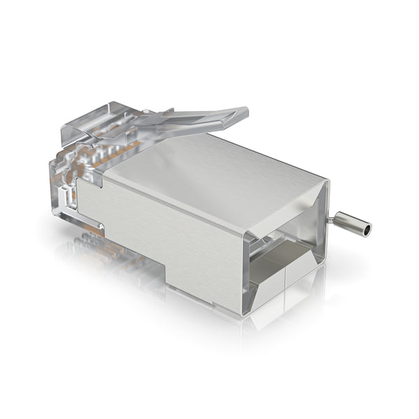 Ubiquiti RJ-45-Stecker – männlich, Silber, 100 Stück
