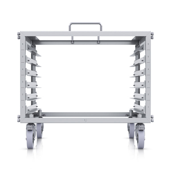 Ubiquiti Rack-Sockel – 6U – 519 × 460 × 485 mm – 35 kg – stahlfarben