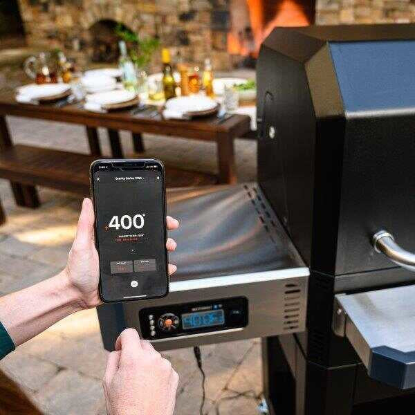 Masterbuilt Gravity Series 800 Holzkohlegrill – Grillfläche 5'160 cm², Indirektes Grillieren – Schwarz