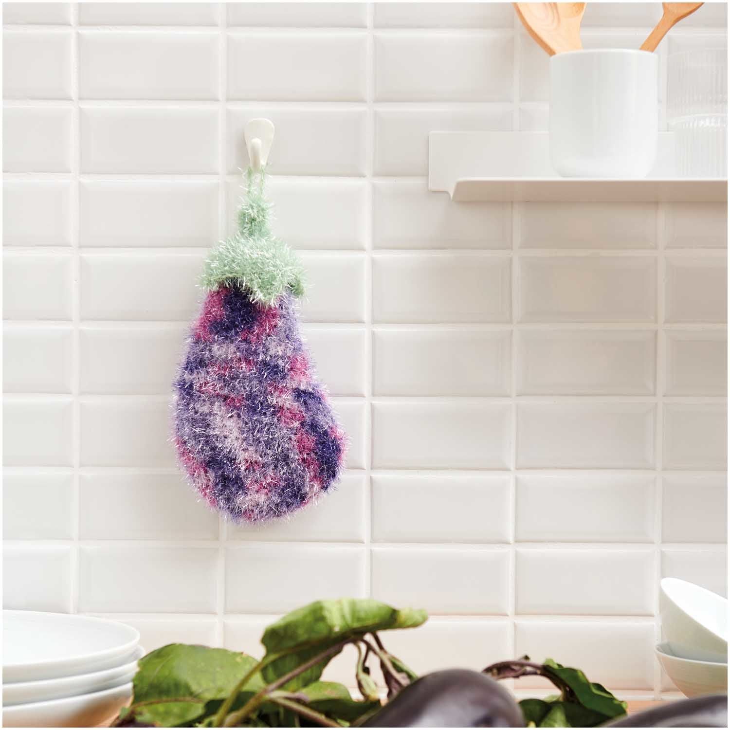 Rico Design Creative Bubble Print Garn Violett – 50 g, 90 m, Nadel 4 mm, 100% Polyester, 1 Stk.