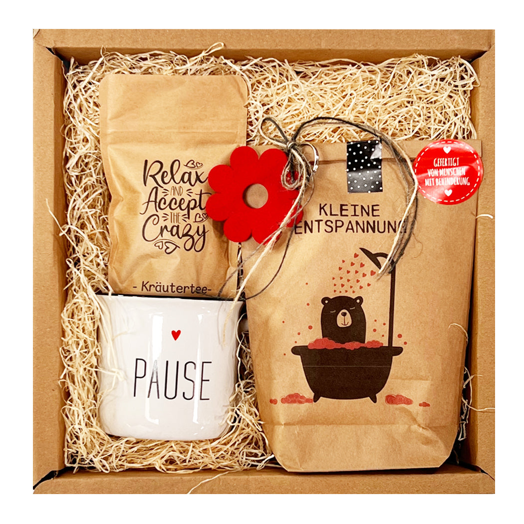 Wunderle Geschenkbox Entspannung – 275 × 265 × 80 mm – Gesundheit