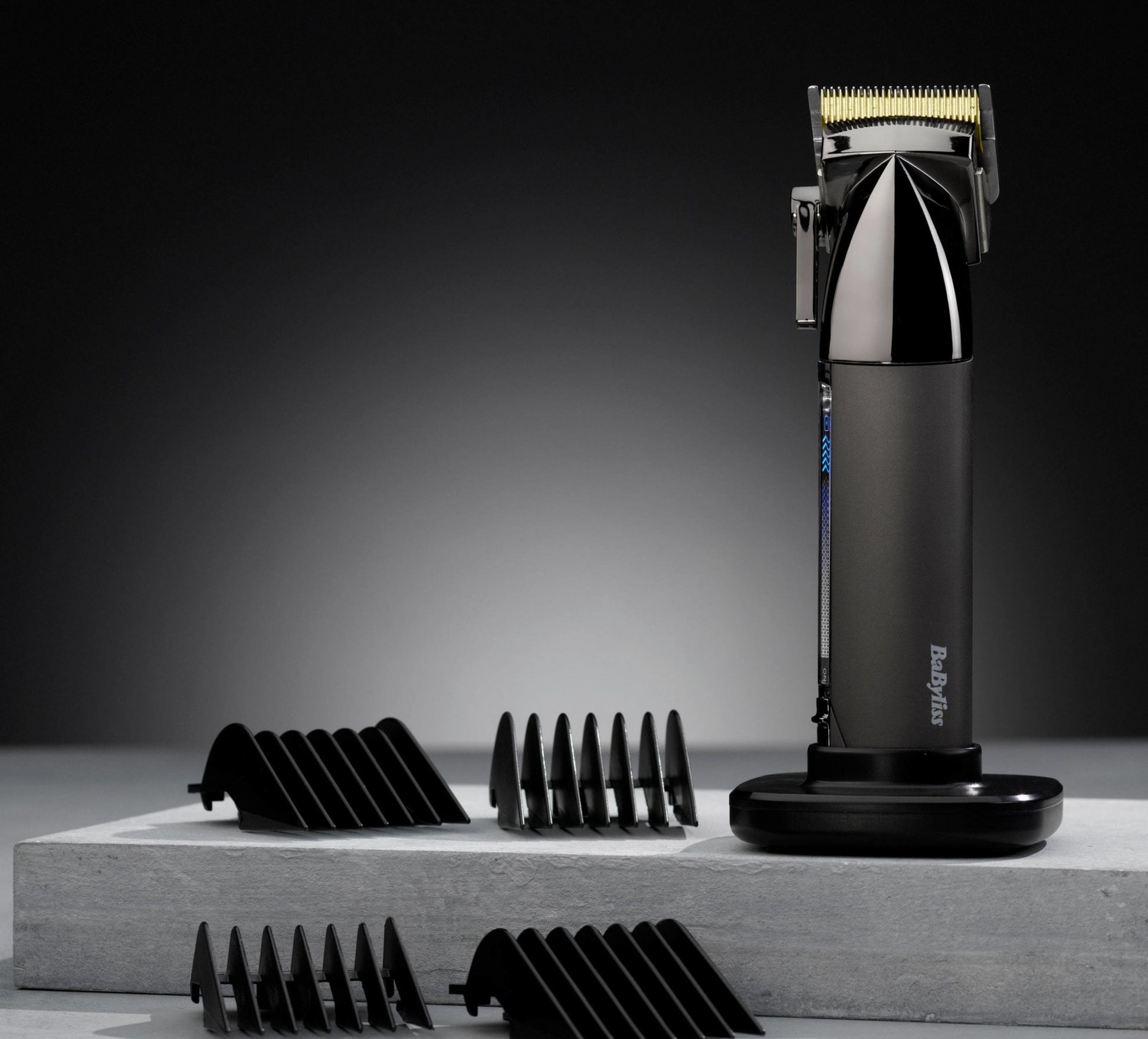 BaByliss Haarschneider E991E – kabellos, 180 Min Akku, Titanmesser, 10 Aufsätze – schwarz, chrom