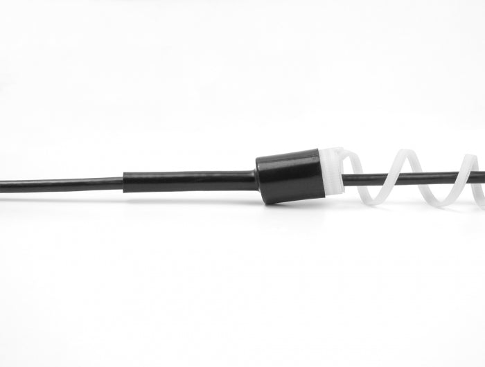 DeLOCK Schrumpfschlauch-Set, 2 Stk., Ø 45 mm → Ø 10,5 mm, 13 cm – schwarz
