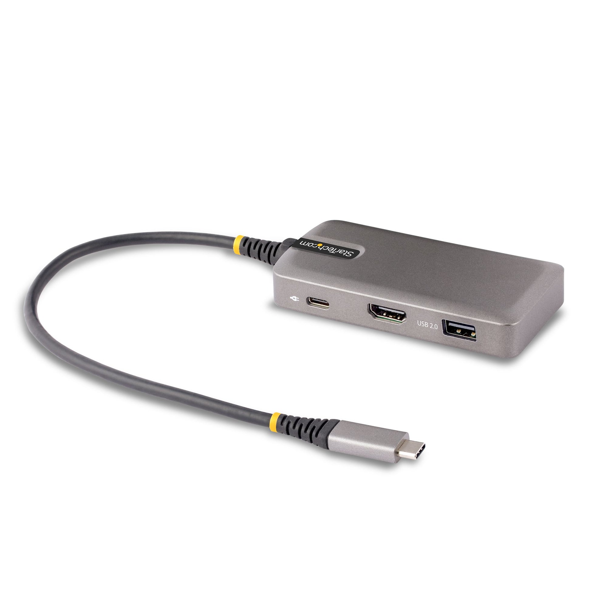StarTech.com Multiport-Adapter – USB-C, 1× HDMI, 3× USB-A, 1× USB-C, 100 W PD, für Windows/Mac/ChromeOS