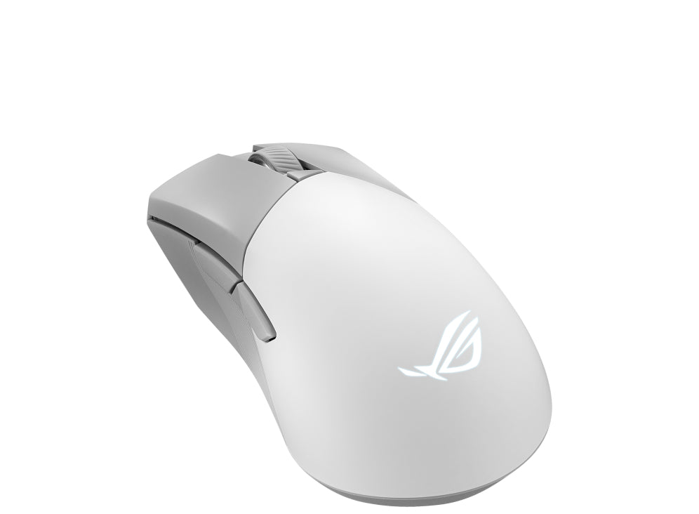 ASUS ROG Gladius III Wireless Aimpoint – Gaming-Maus, rechts, optisch, 36000 DPI, RGB, weiss