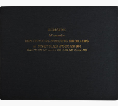 Exacompta Notizblock, 320 × 240 mm – schwarz