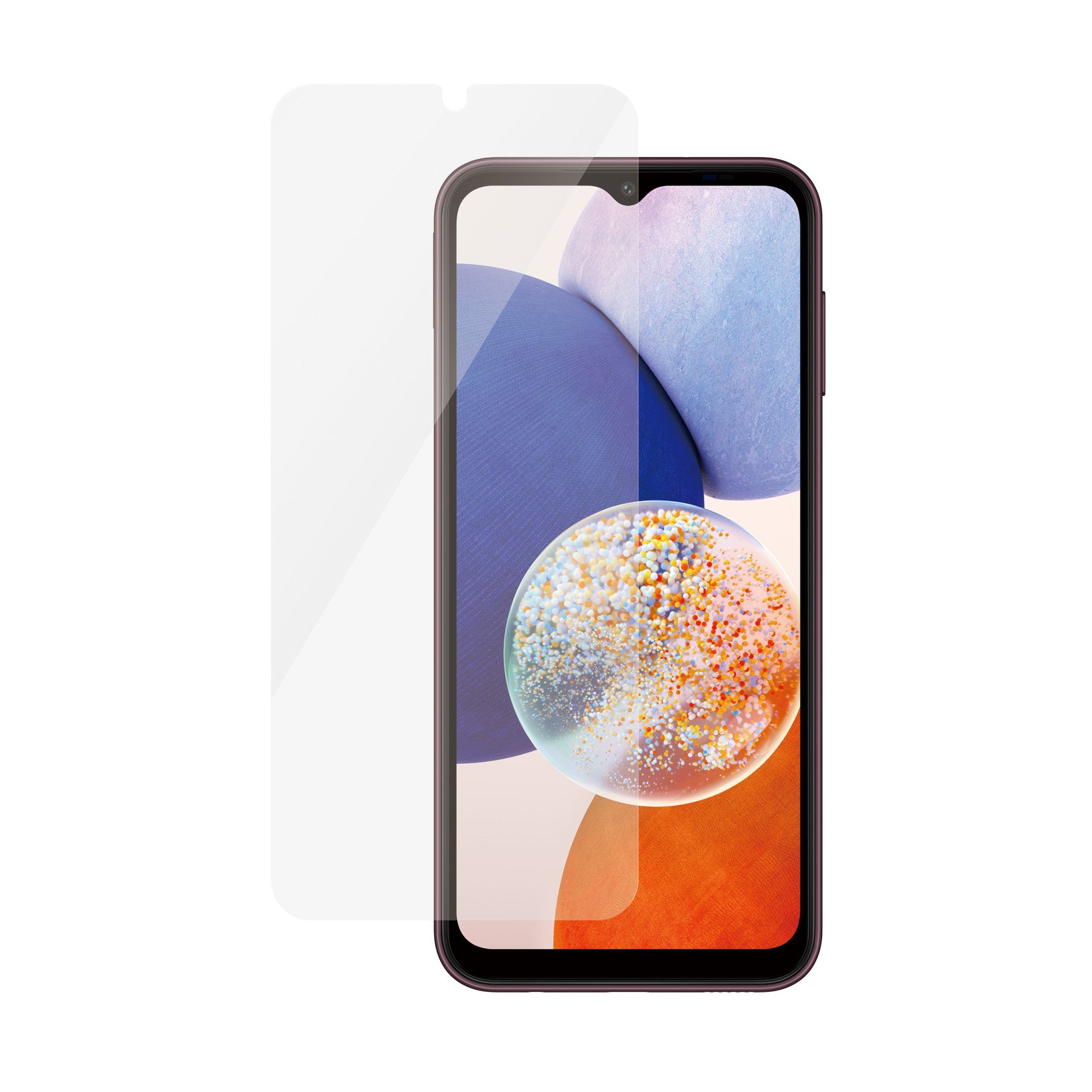 PanzerGlass Displayschutz (Panzerglas), Ultra-Wide Fit – für Galaxy A14/A14 5G