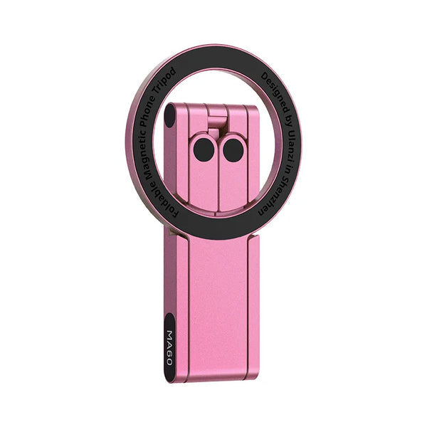 Ulanzi MA60-PI – Tischständer, faltbar, MagSafe – für Smartphone – Pink, Aluminium