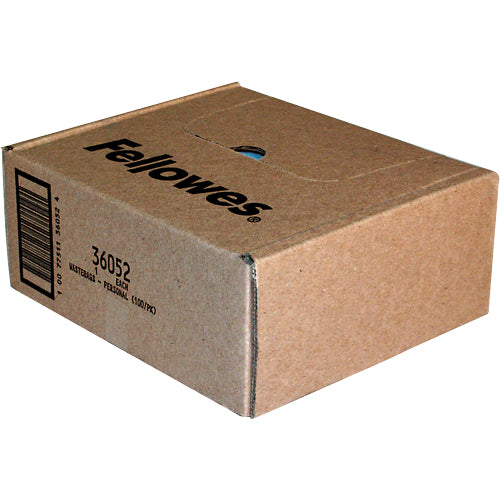 Fellowes Abfallsäcke für Aktenvernichter – 28 l (156 × 74 × 76 mm) – 100 Stk.