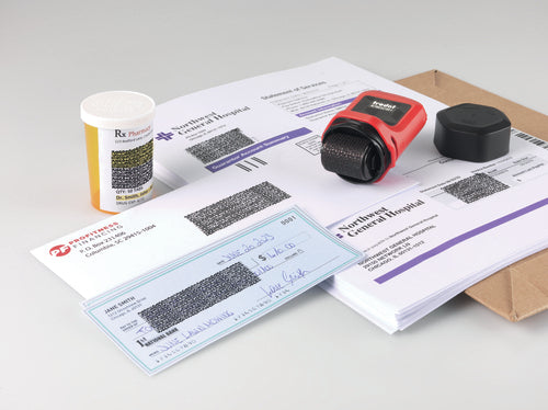 Trodat ID Protector – Tintenrollstempel (Datenmaskierer)