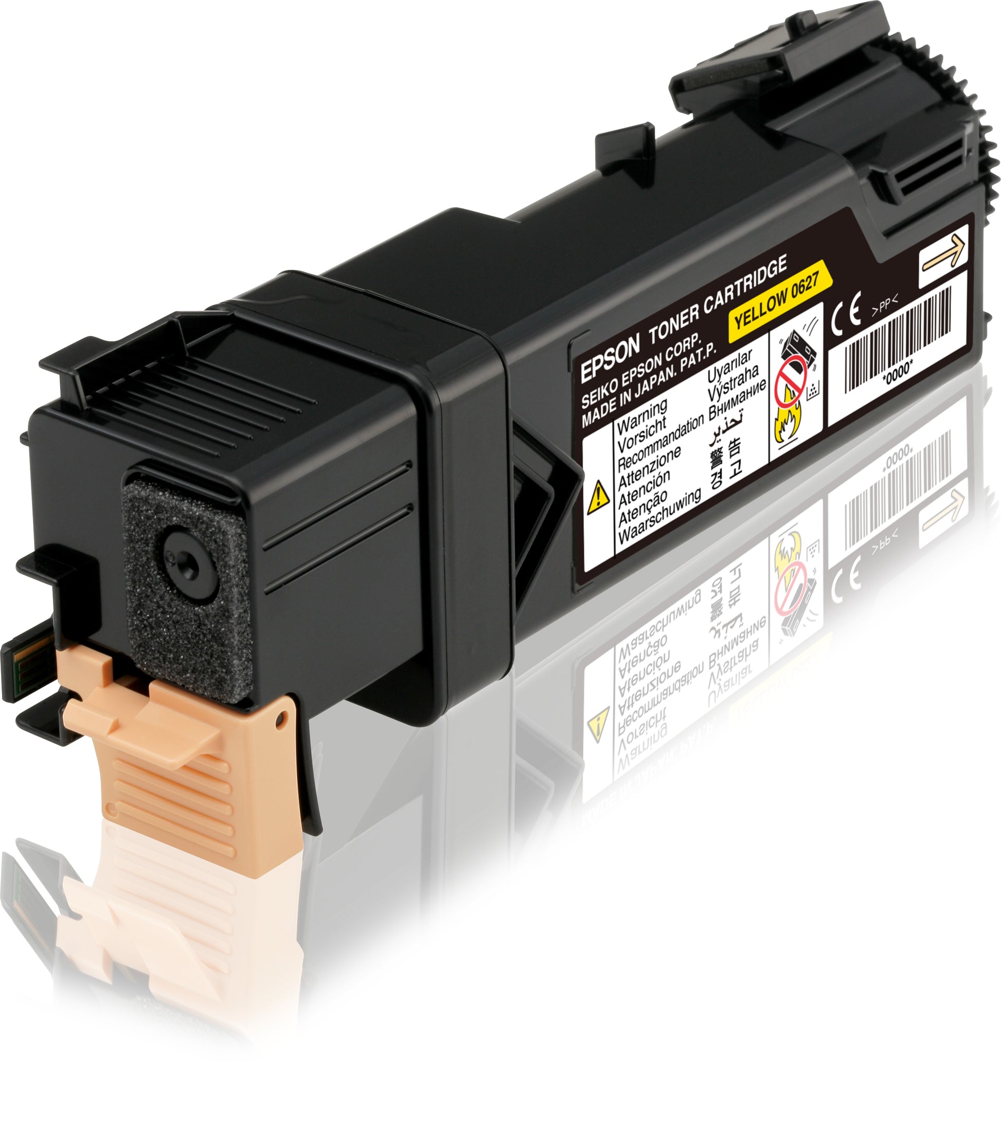 Epson Toner S050627 – gelb, 2500 Seiten – für Epson AcuLaser C2900N