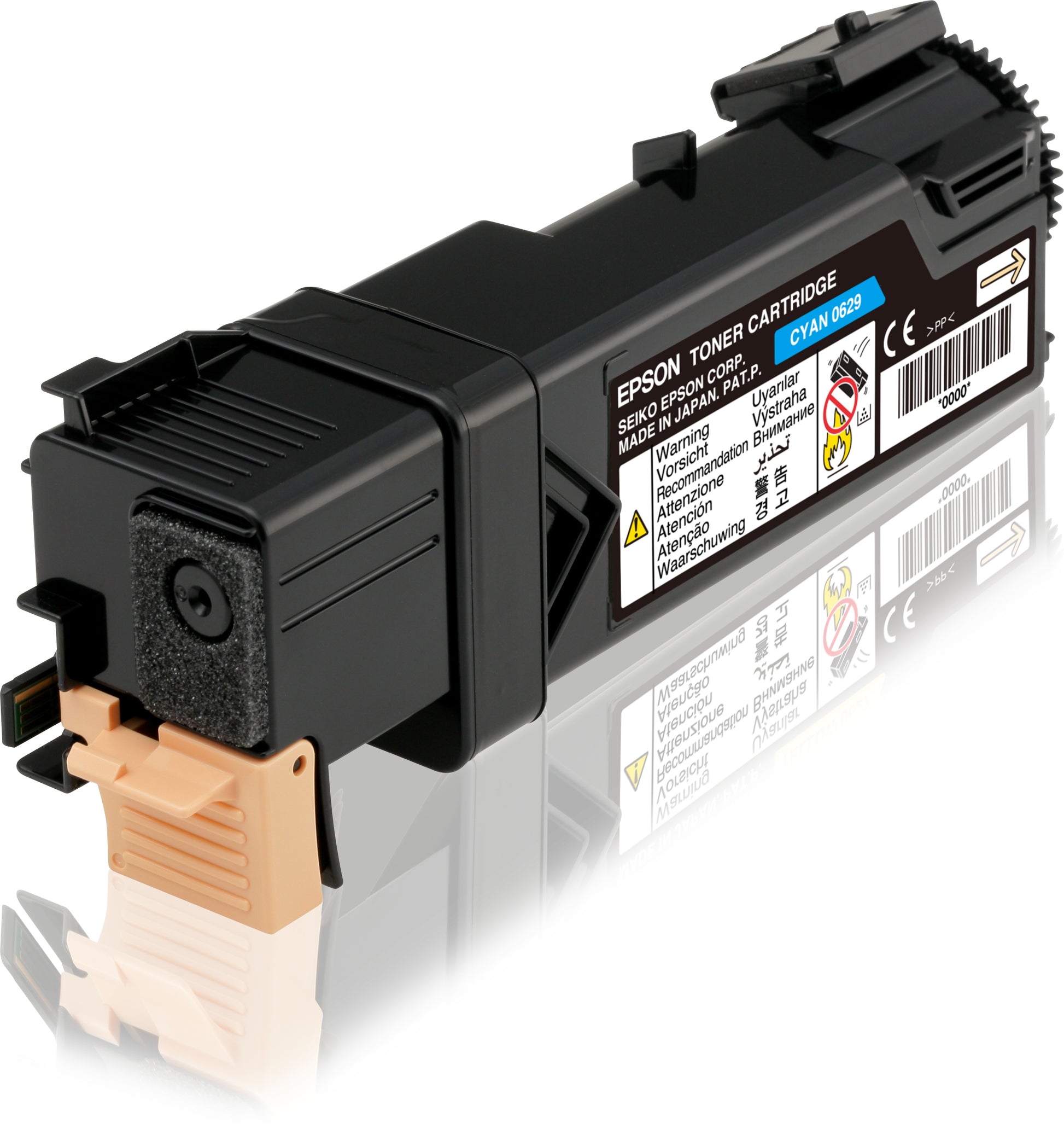 Epson Toner S050629 – cyan, 2500 Seiten – für Epson AcuLaser C2900N