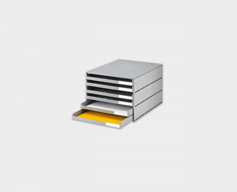 Styro Briefkorb – Kunststoff, Grau, Serie 14-8052.85