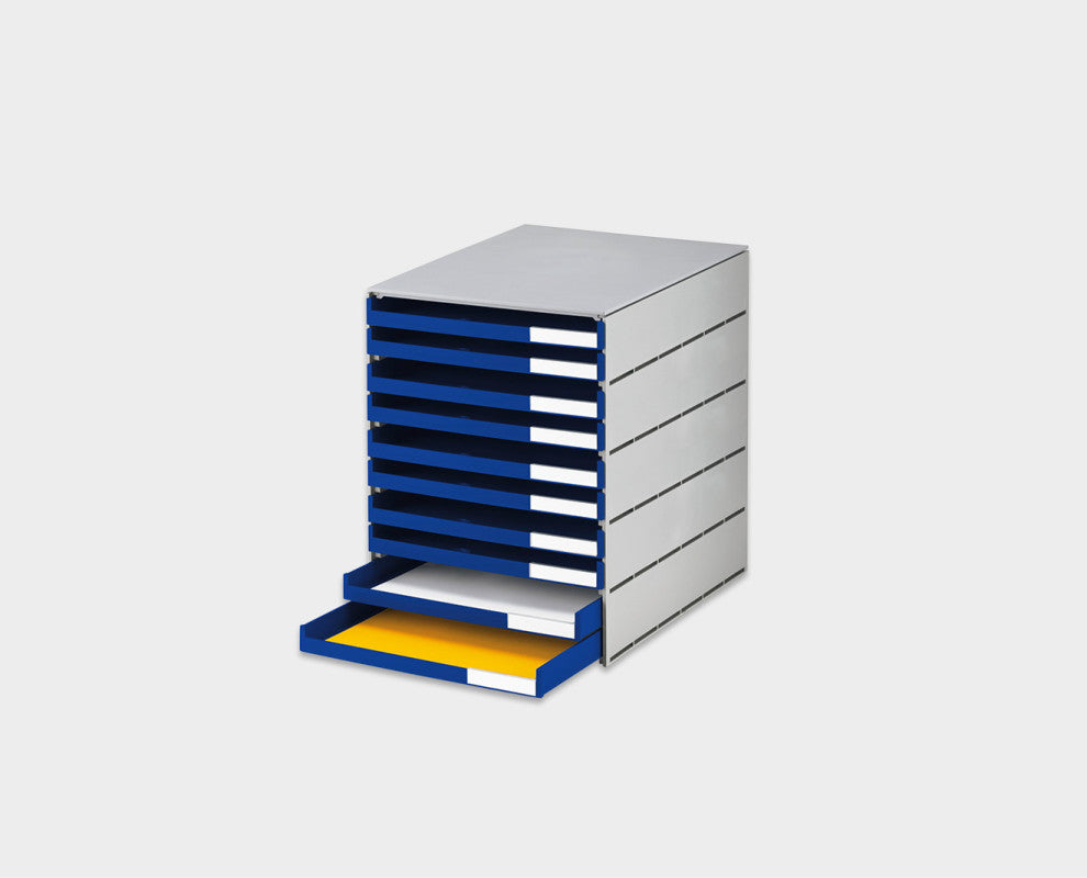Styro Schubladenelement Xtra-slim – für Format A4 – 243 × 335 × 323 mm