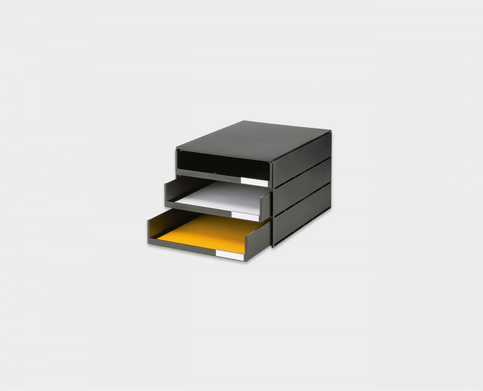 Styro Briefkorb – Kunststoff, schwarz
