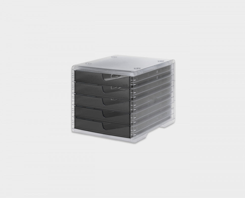 Styro Schubladenelement Swingbox light – für Format A4, C4 – 340 × 270 × 255 mm